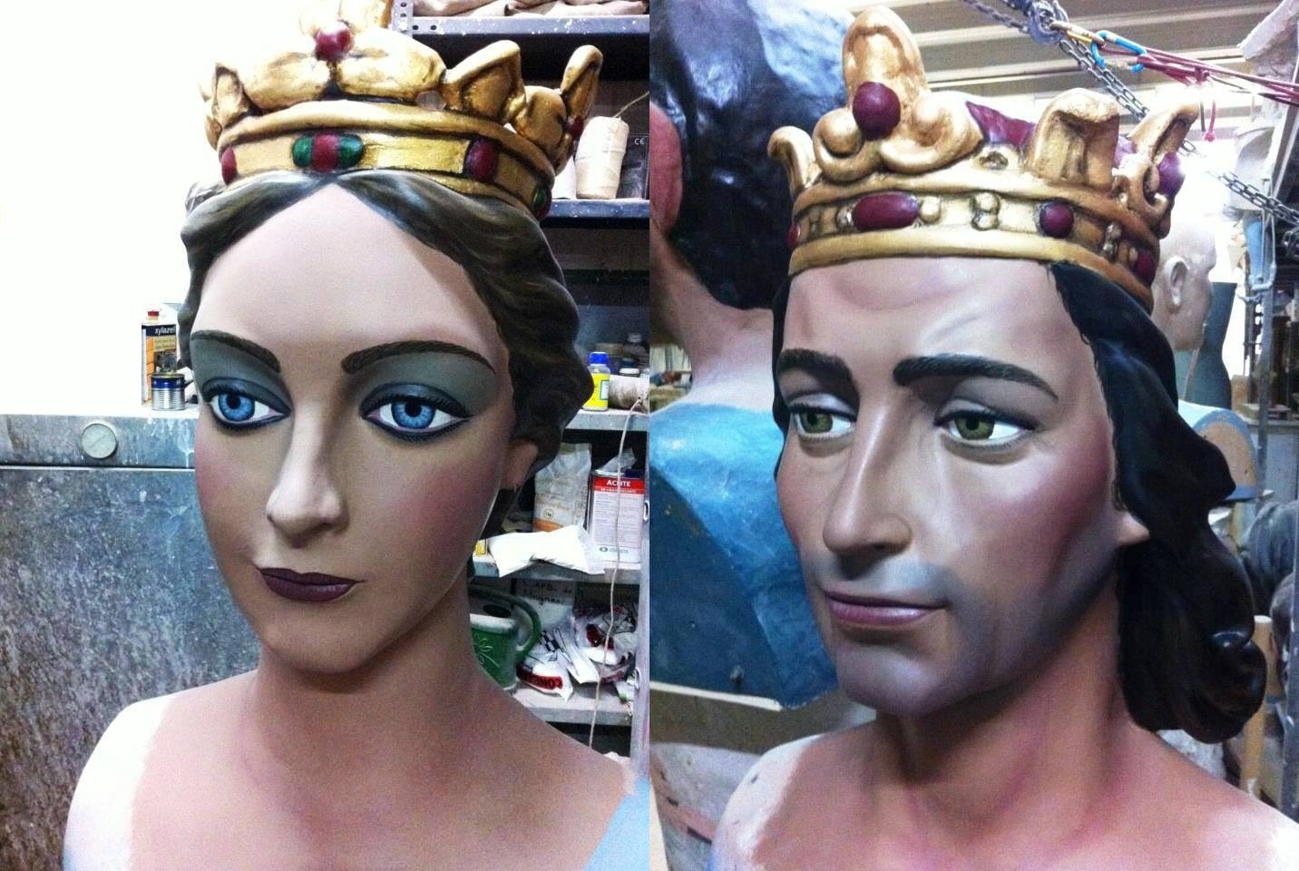 Restauració de gegants centenaris